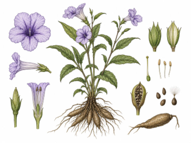 Ruellia tuberosa