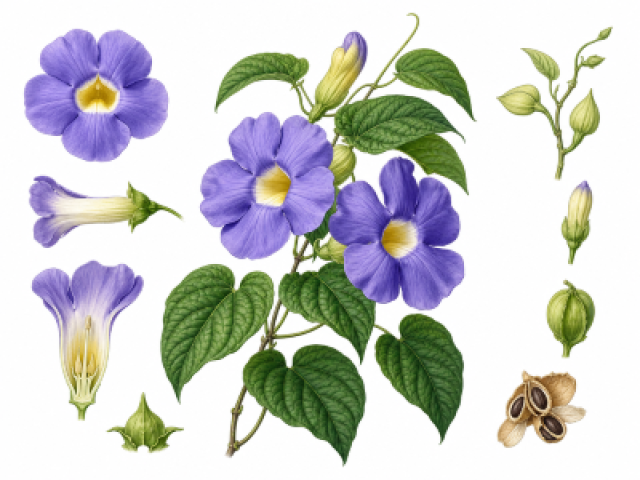 Thunbergia grandiflora