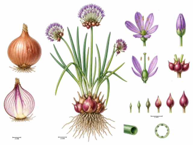 Allium cepa var. aggregatum