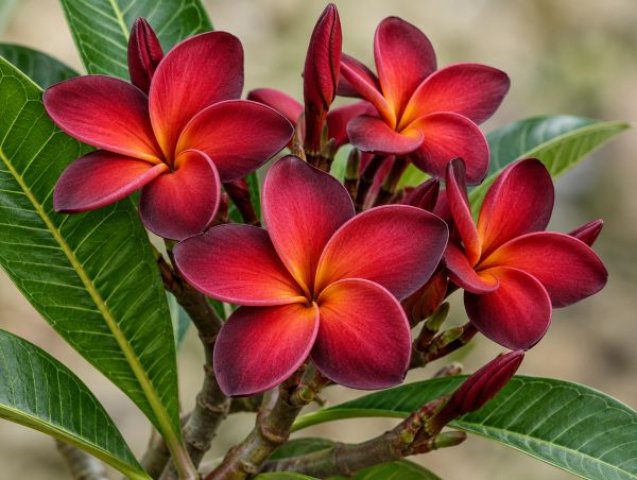 Plumeria rubra