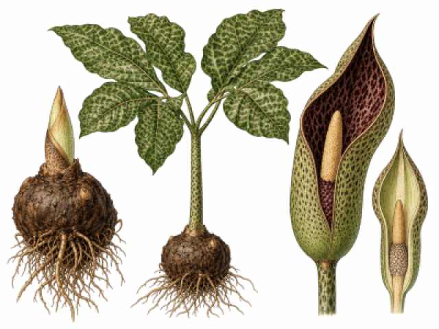 Amorphophallus oncophyllus